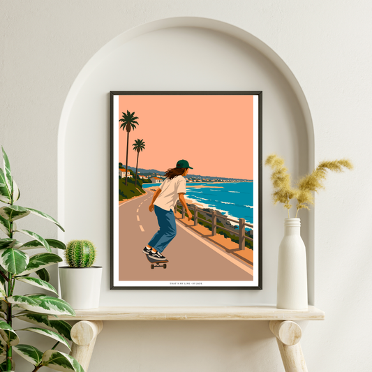 L'été - Skateboard - N°1