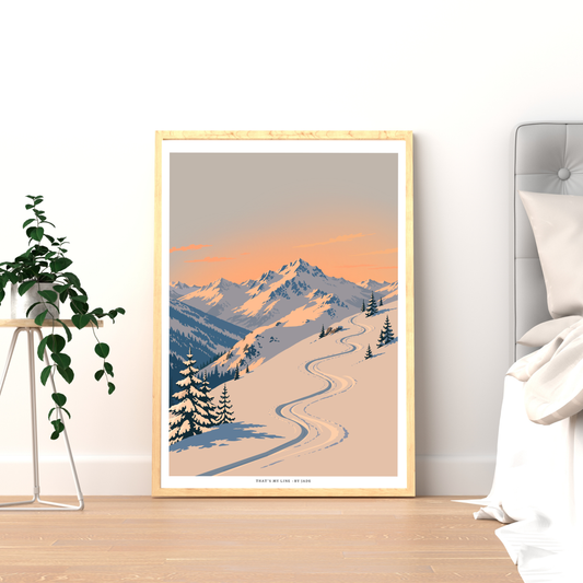 L'hiver - Montagne - N°1
