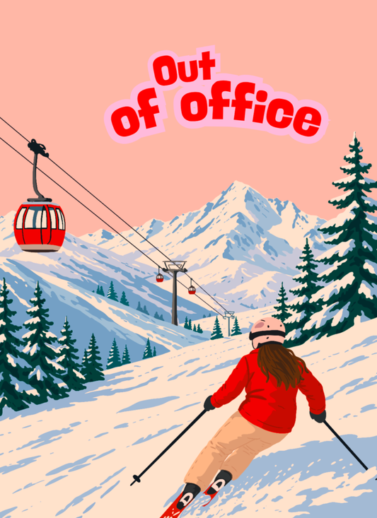 Carte postale - Ski - N°1