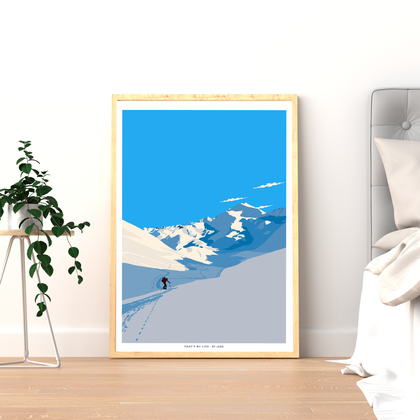 L'hiver - Ski - N°2