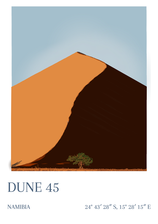 Illustration - Dune 45, Namibie