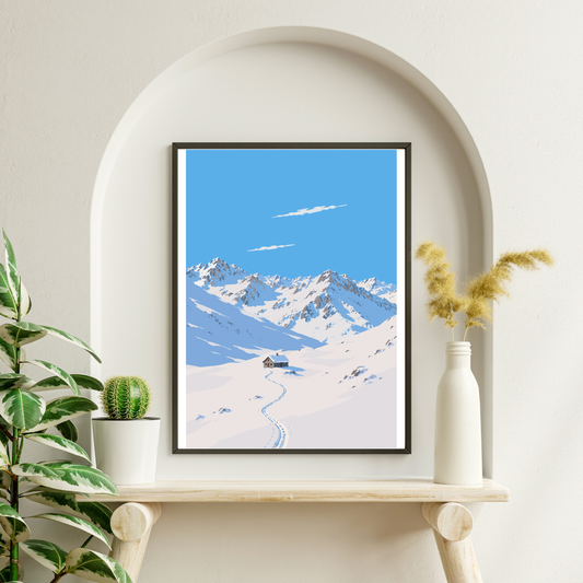 L'hiver - Montagne - N°3