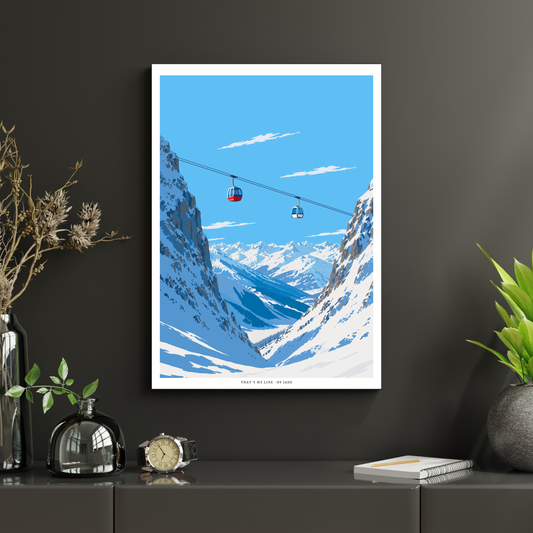 L'hiver - Montagne - N°2