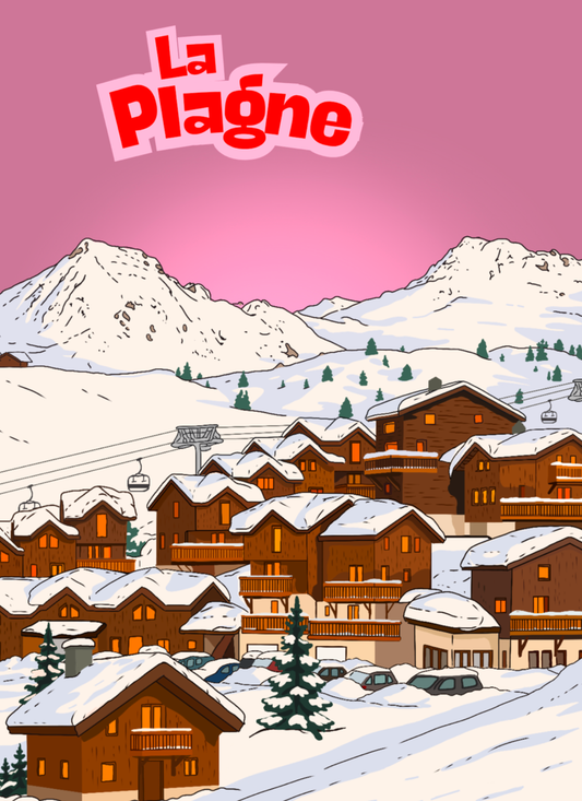 Carte postale - La Plagne
