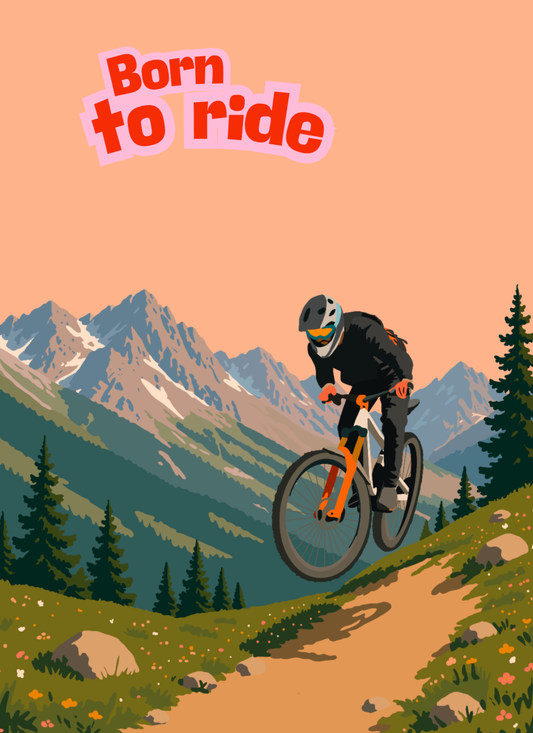 Carte postale - VTT - N°1