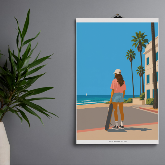 L'été - Skateboard - N°2