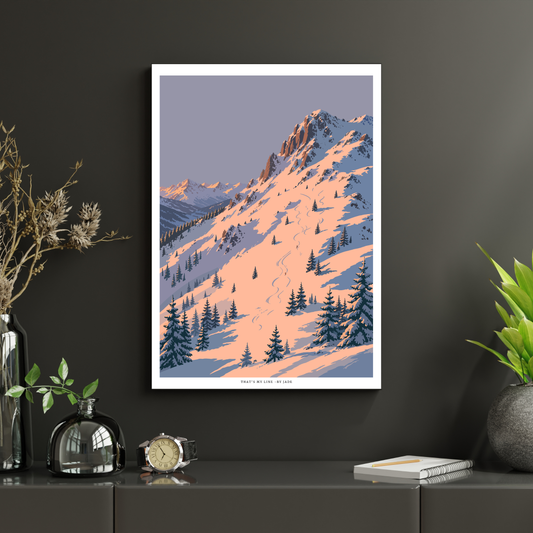 L'hiver - Ski - N°1