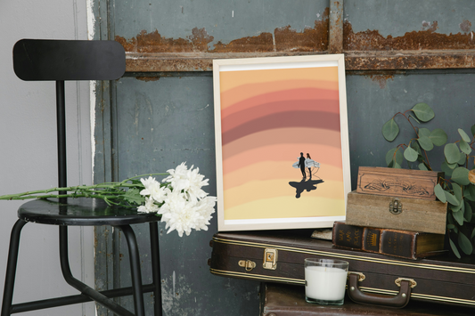 Illustration - Surfeurs