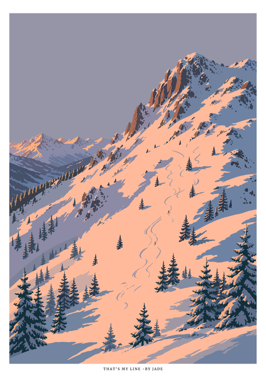 L'hiver - Ski - N°1