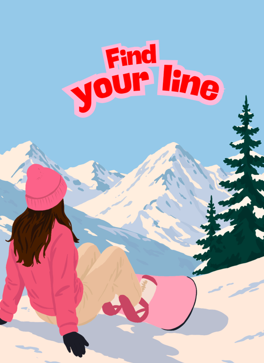 Carte postale - Snowboard - N°1