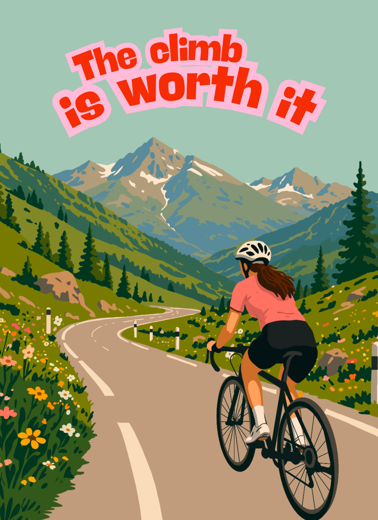 Carte postale - Vélo - N°1